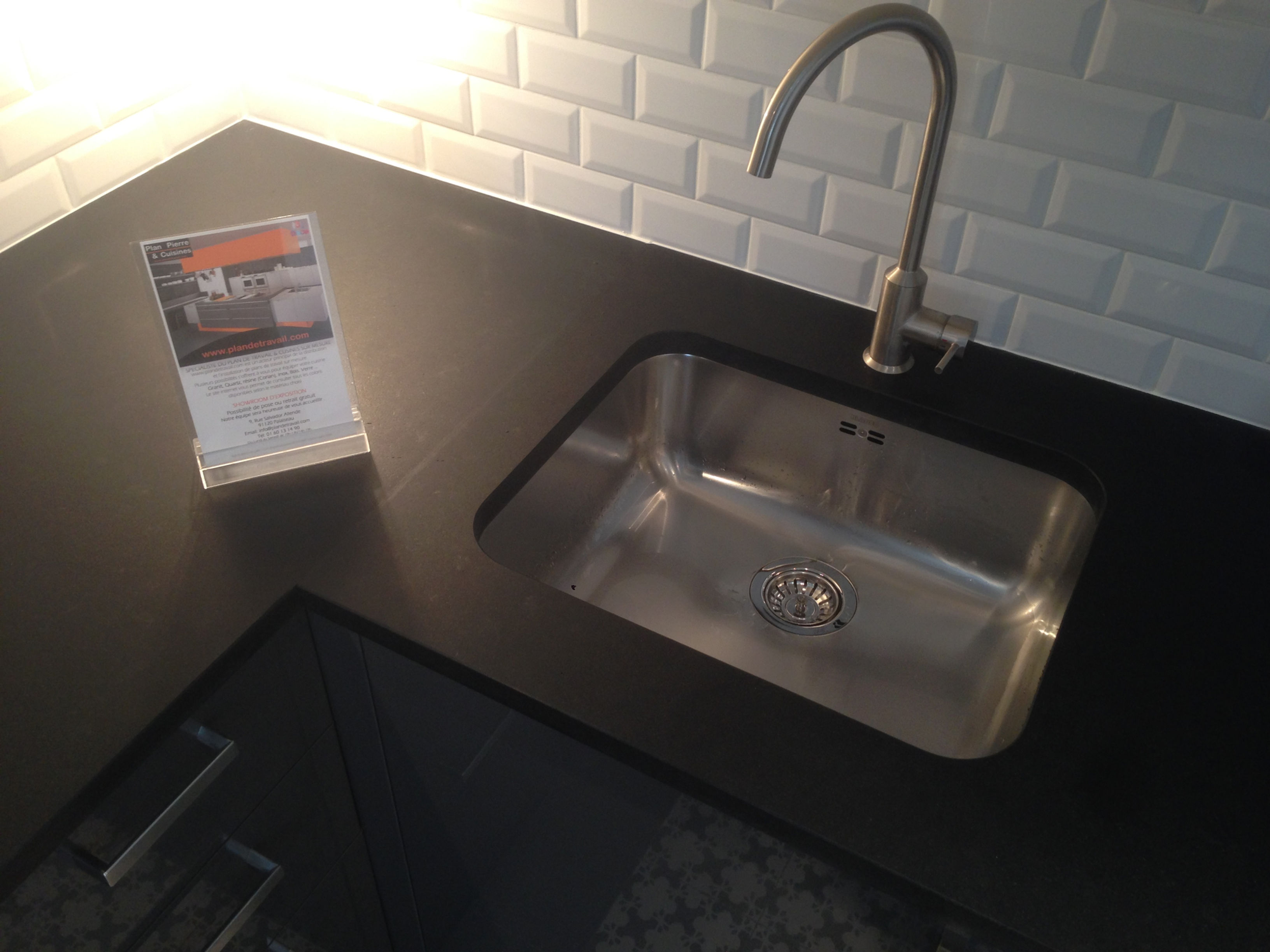 Evier, cuve sous plan Blanco en Inox