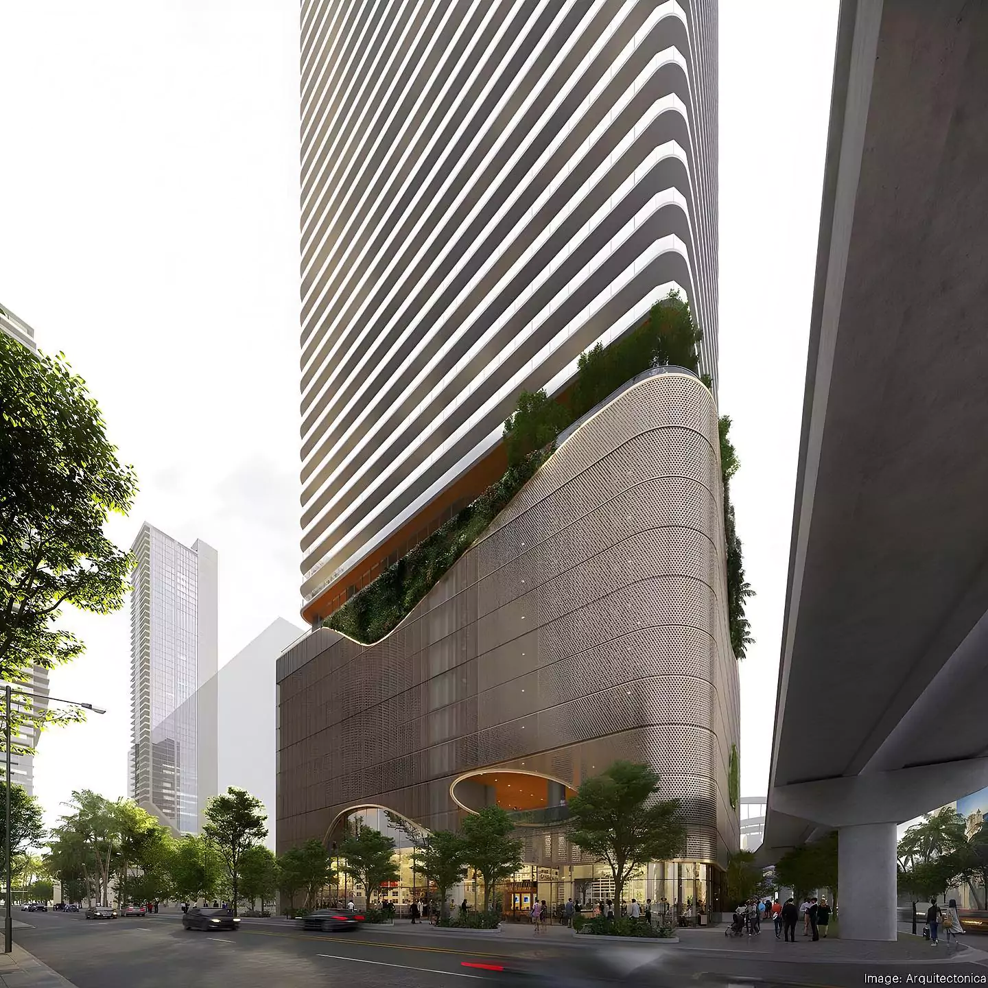 700-Foot Proposed Residential Tower at Miami World Center