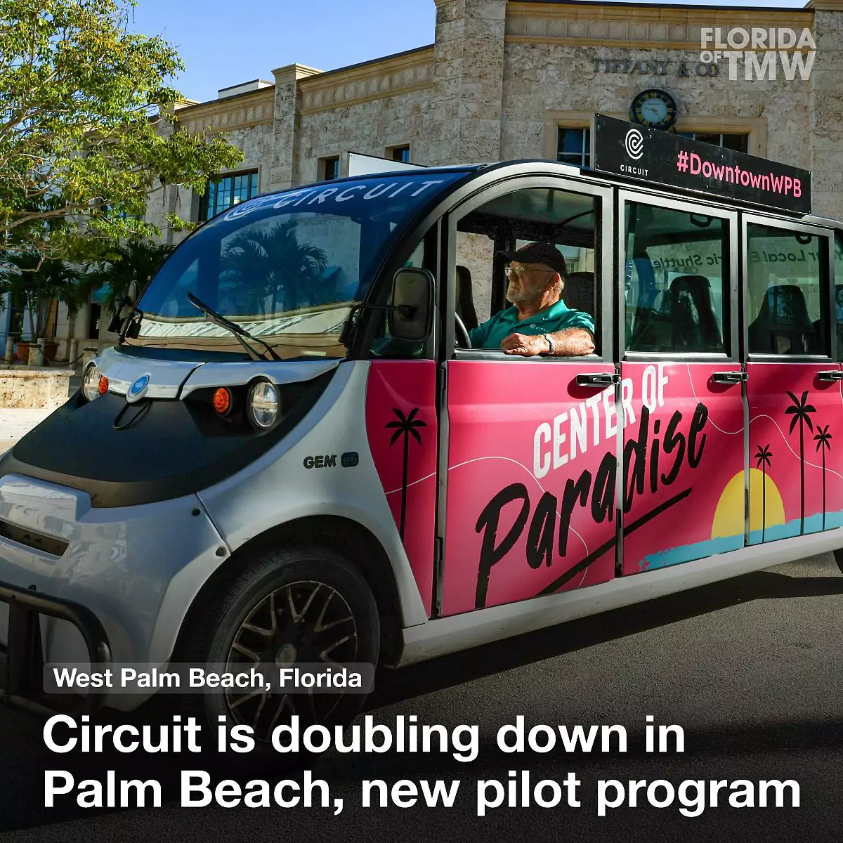 Circuit is doubling down in Palm Beach, new pilot program