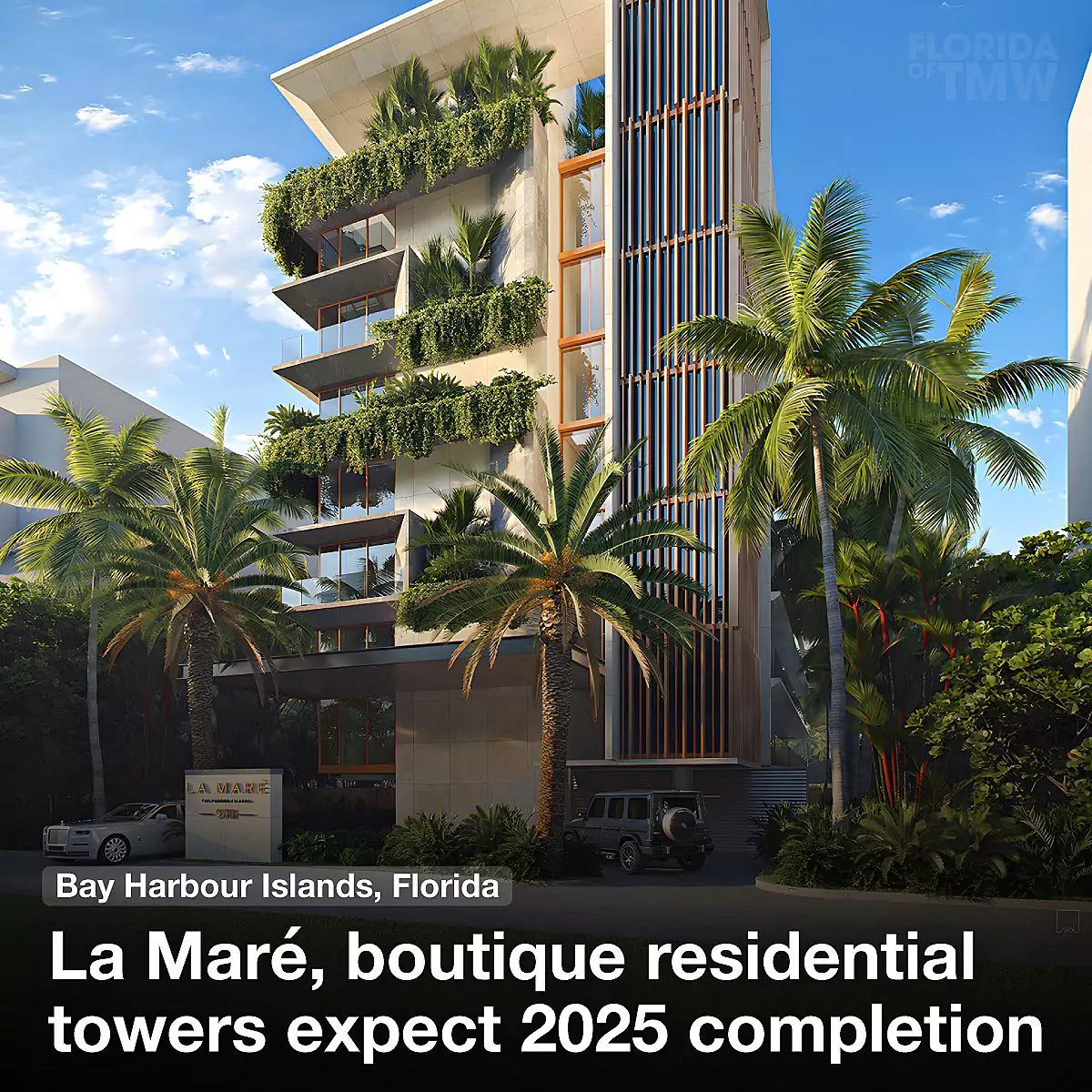La Maré, boutique residential towers expect 2025 completion