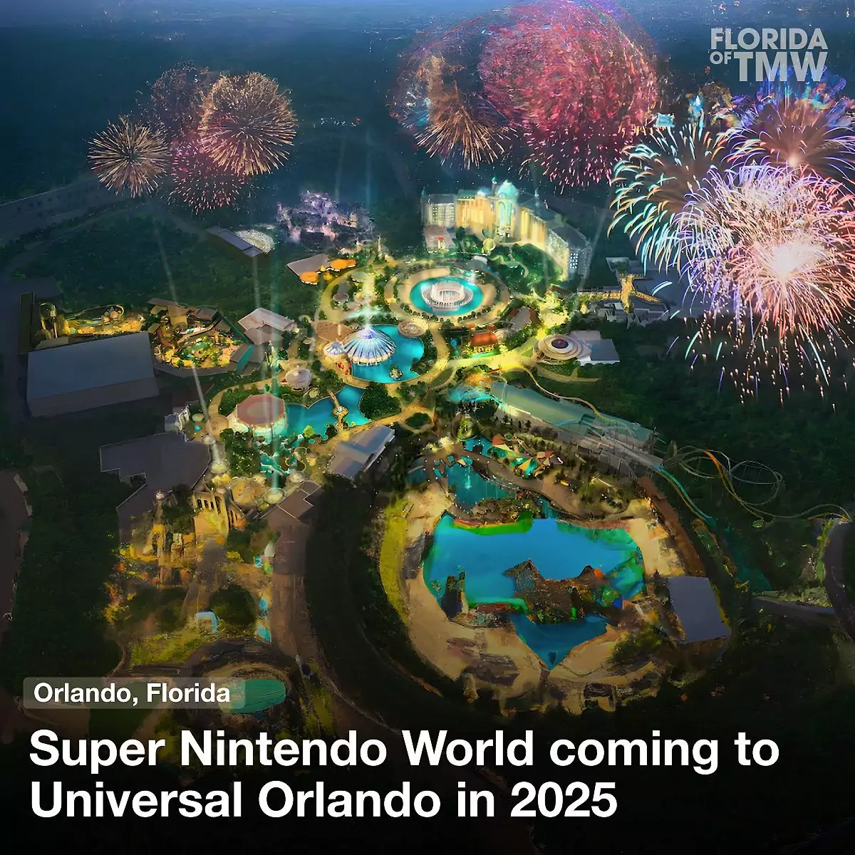 Super Nintendo World coming to Universal Orlando in 2025