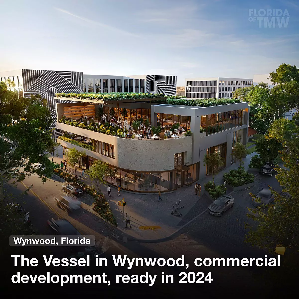 The Vessel in Wynwood, commercial development, ready in 2024