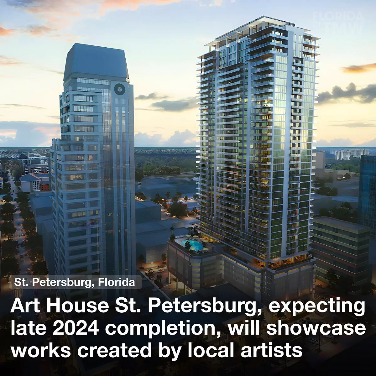 Art House St. Petersburg, expecting 2024 completion, will showcase