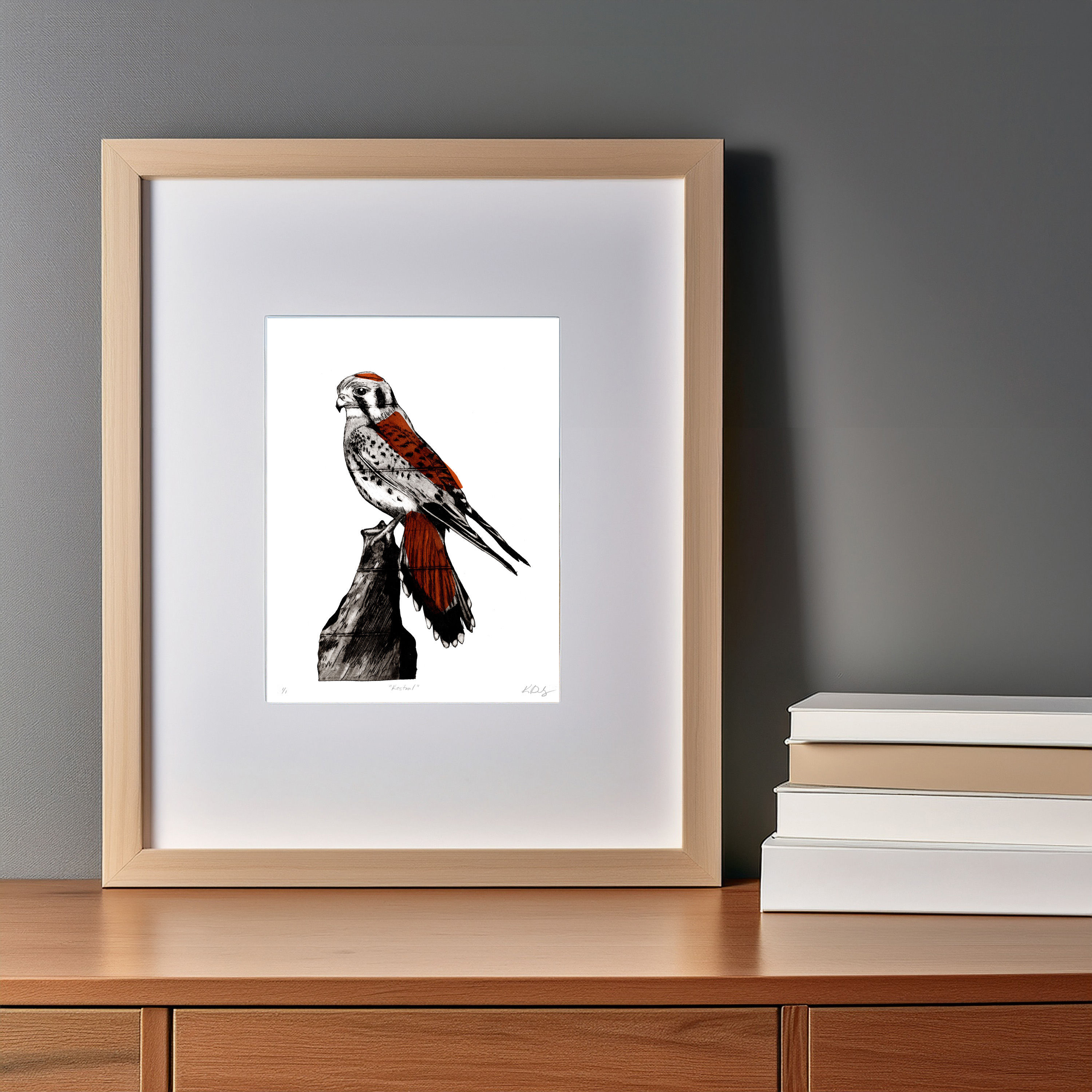 Original Printmaking - Kestral