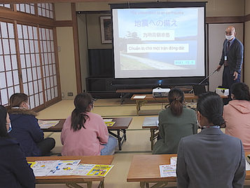 外国人防災リーダー養成講座を開催しました!