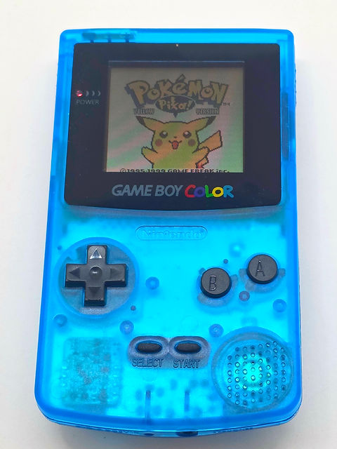 任天堂 ゲームボーイカラー 本体 クリア ジャンク