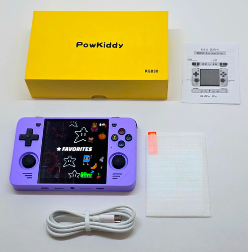 Powkiddy RGB30　パープル　128GB Powkiddy RGB30 パープル 128GB Powkiddy RGB30 Handheld Game Console