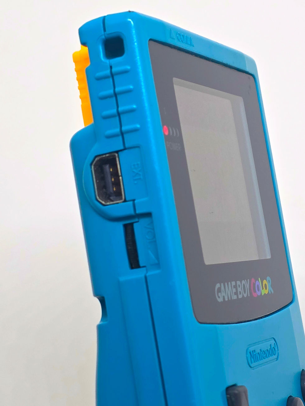 Thumbnail: Gameboy Color Teal Blue Nintendo GBC Authentic 100% Original