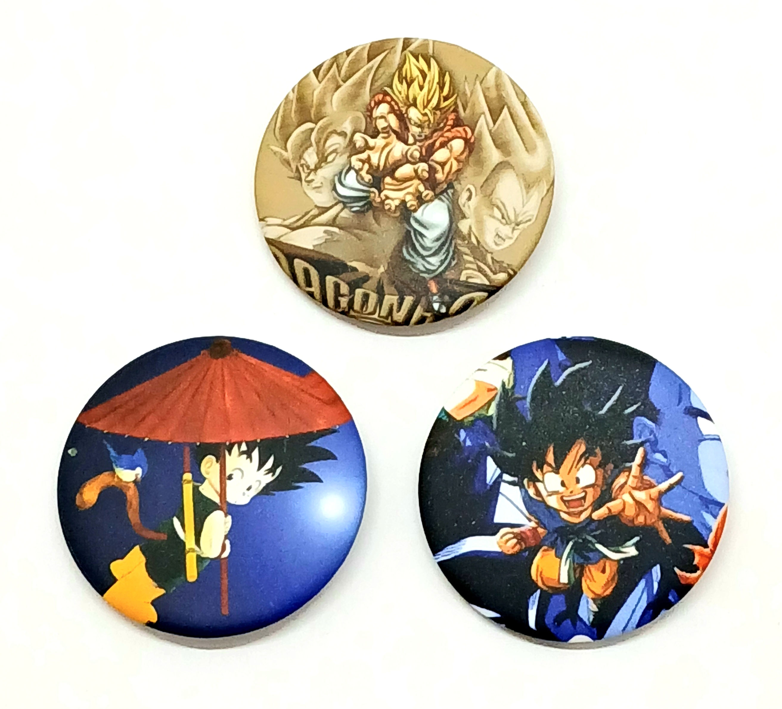 Dragonball 3 Pins Lot Anime