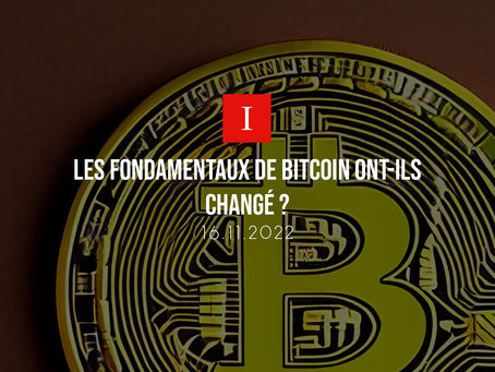 Les fondamentaux de Bitcoin ont-ils changé ?