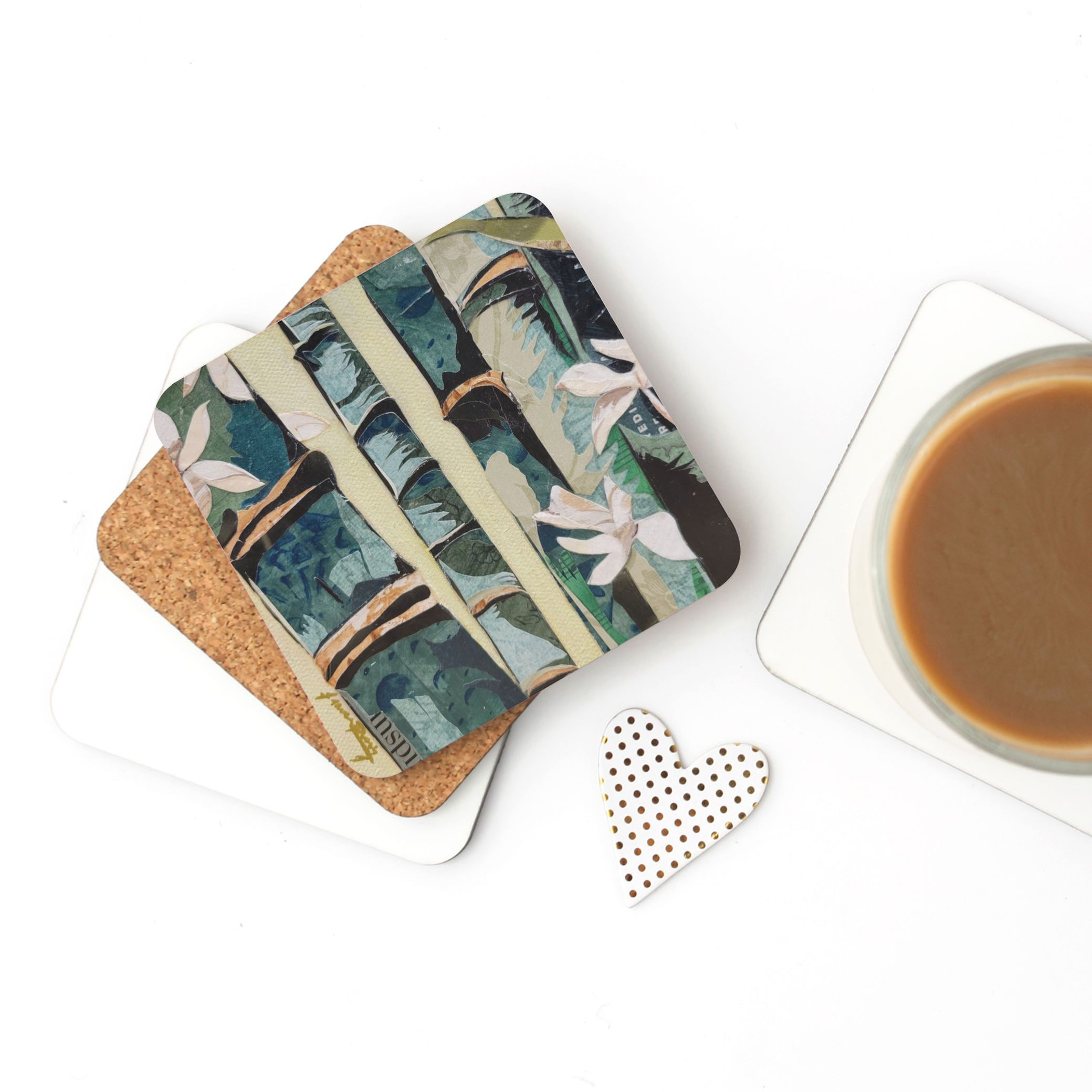 Lucky Bamboo coaster