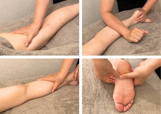 植物由来のアロマオイルで全身のリンパを丁寧に流し、老廃物をデトックス。心身の巡りを整え、軽やかな身体へ導くRuainaのボディトリートメント。