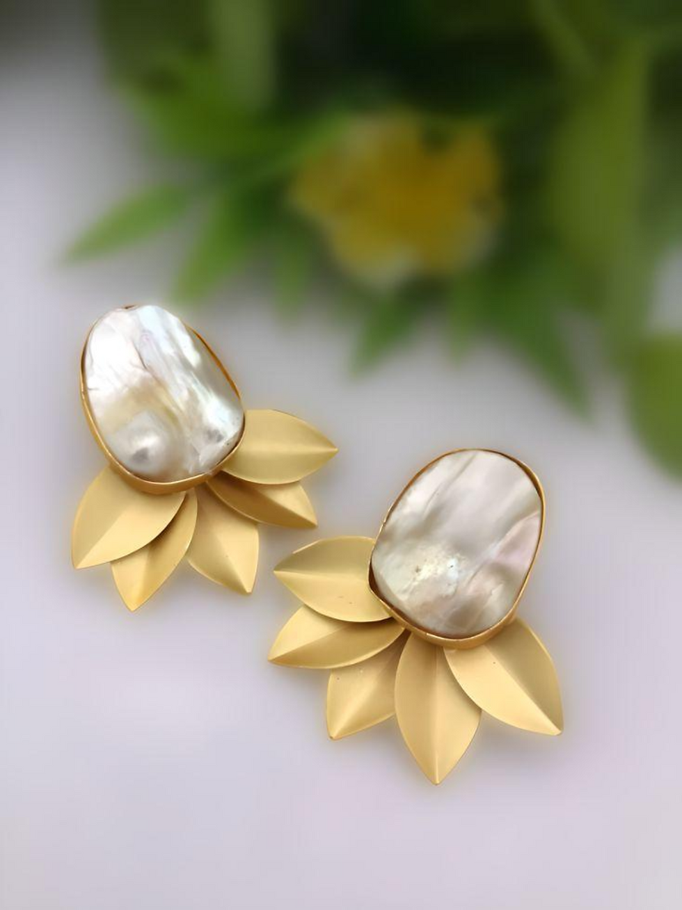 Displaying Sush Mad's Pearl Prism Coded Earrings