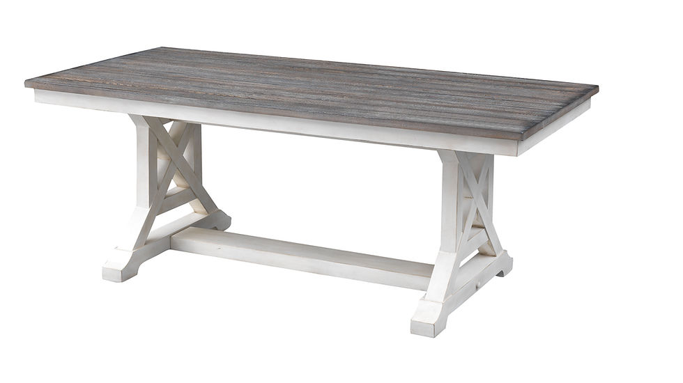 Bar Harbor II - Dining Table - Cream