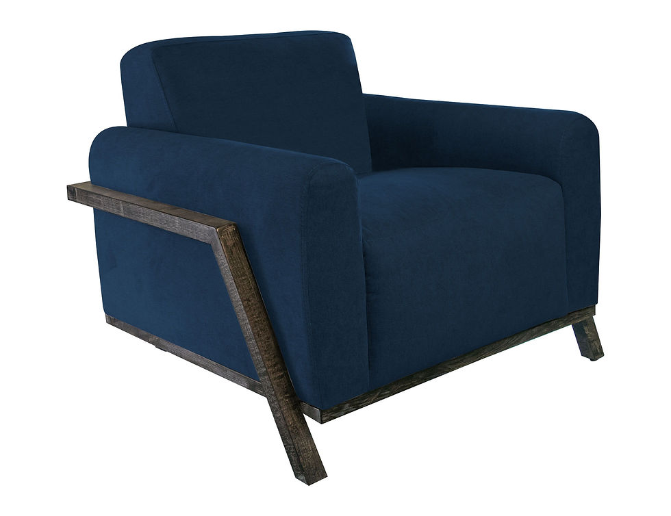 Fika - Arm Chair - Midnight Blue