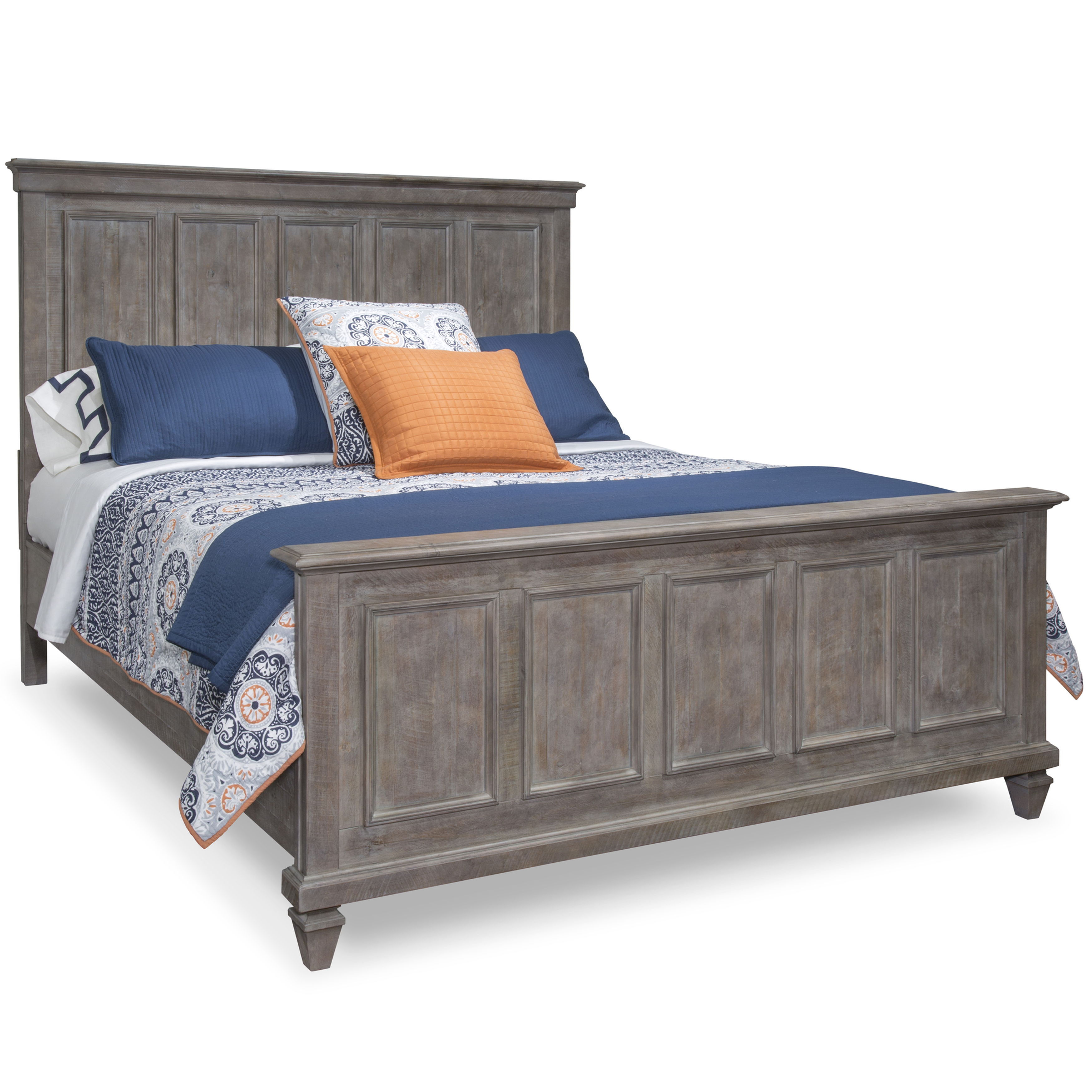 Lancaster - Complete California King Panel Bed - Dovetail Grey