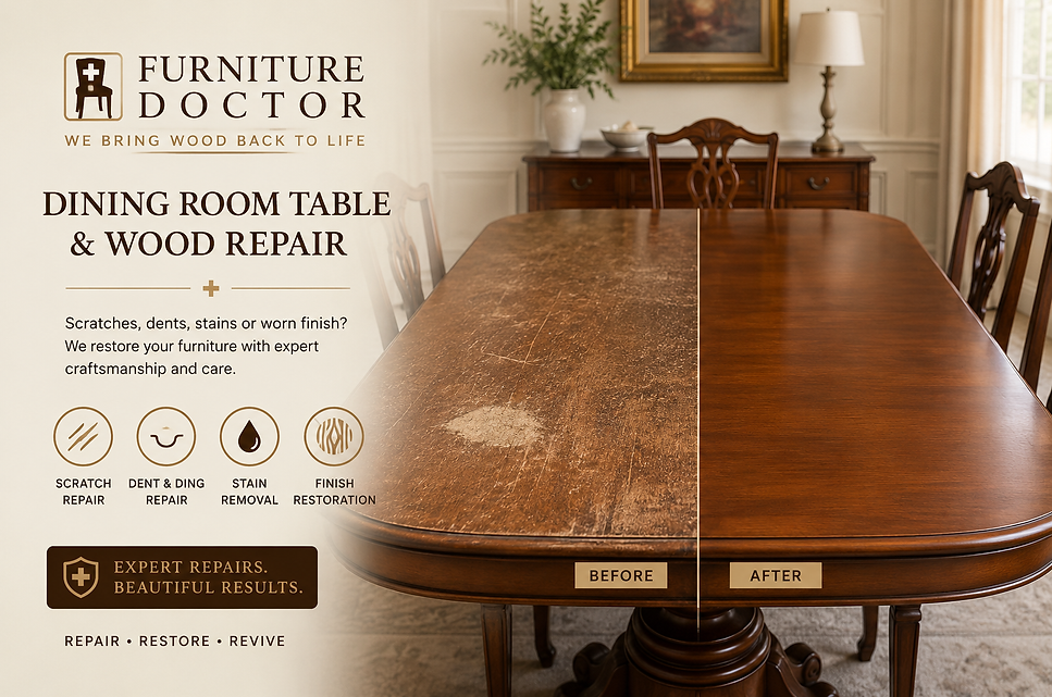 dining room table repair