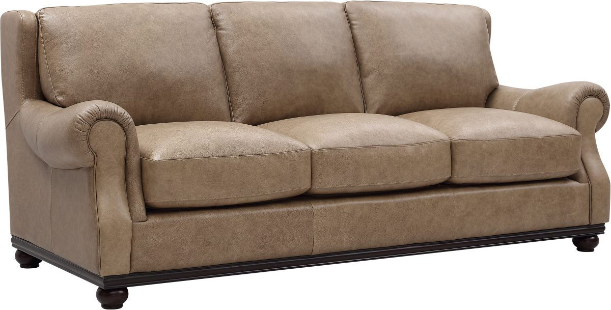 Leather Italia™ Georgetowne Tilton Beige Sofa