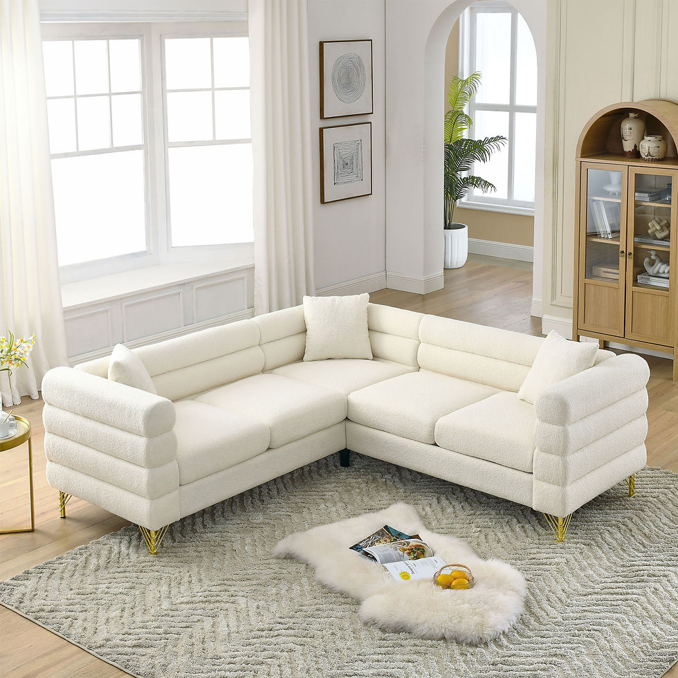 Thumbnail: Oversized Corner Sofa Covers, L-Shaped Sectional Couch, 5-Seater Corner Sofas Wi