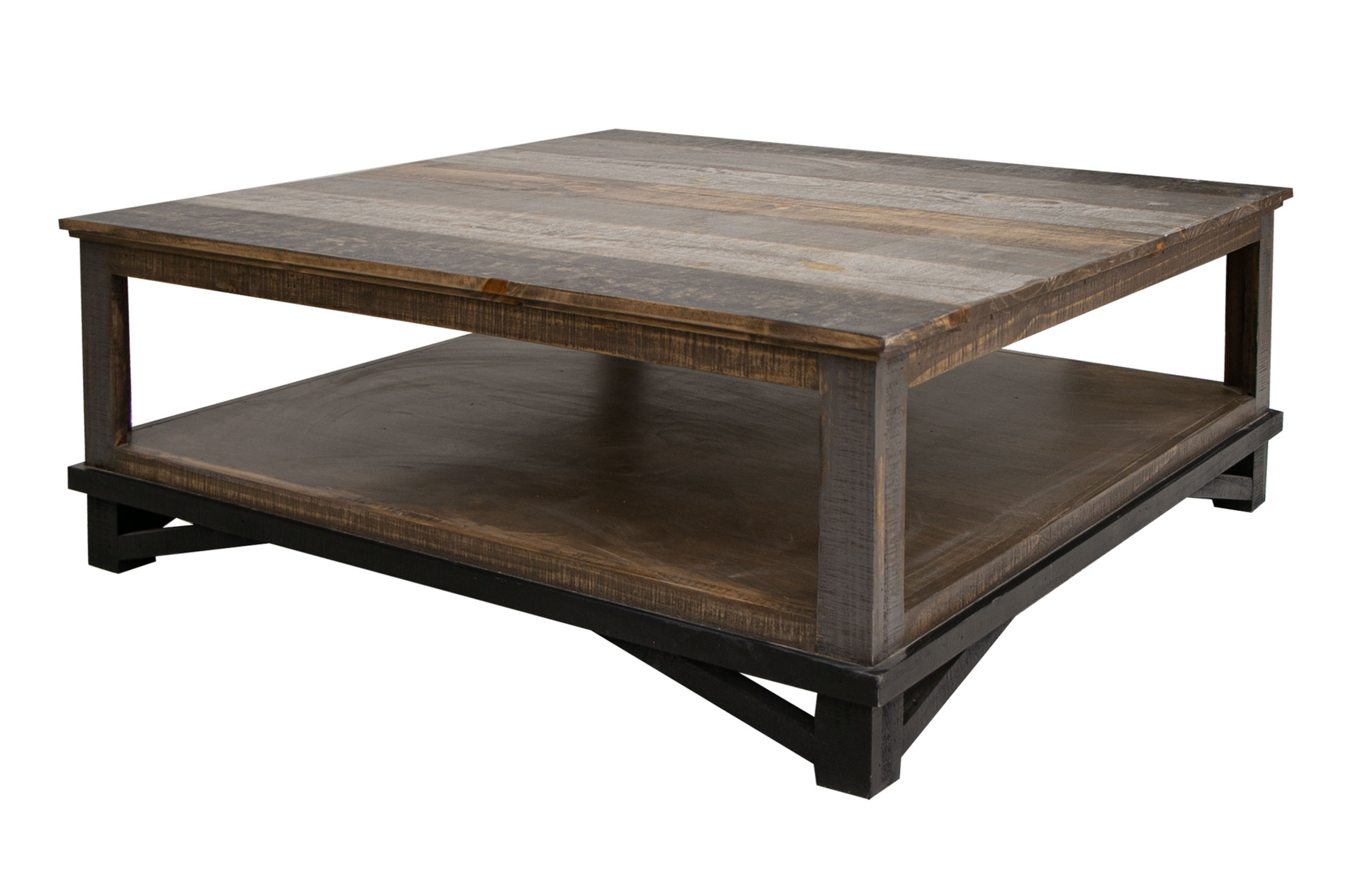 Loft Brown - Cocktail Table - Gray And Brown