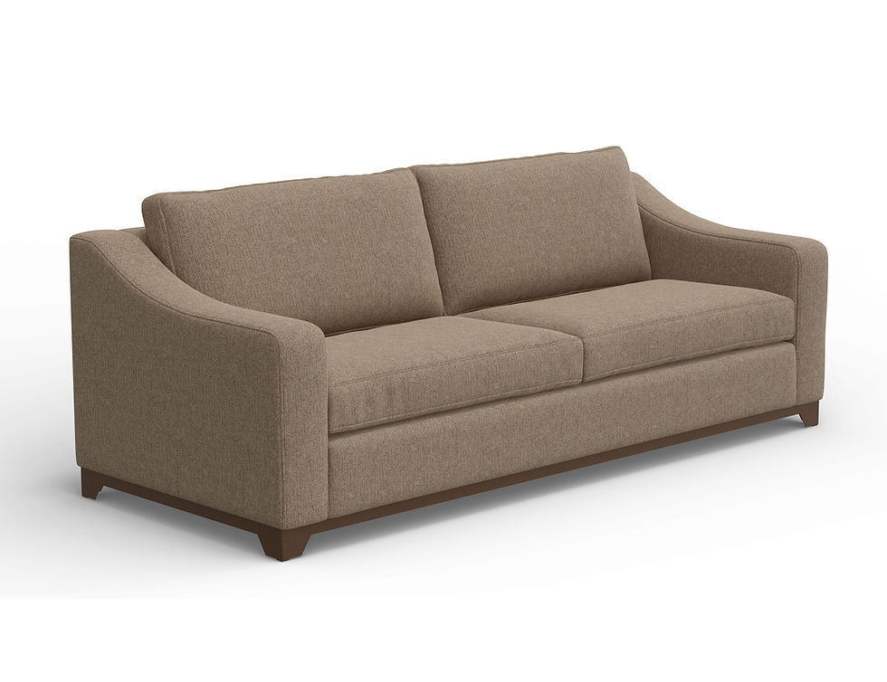 Natural Parota - Sofa - Brown Camel