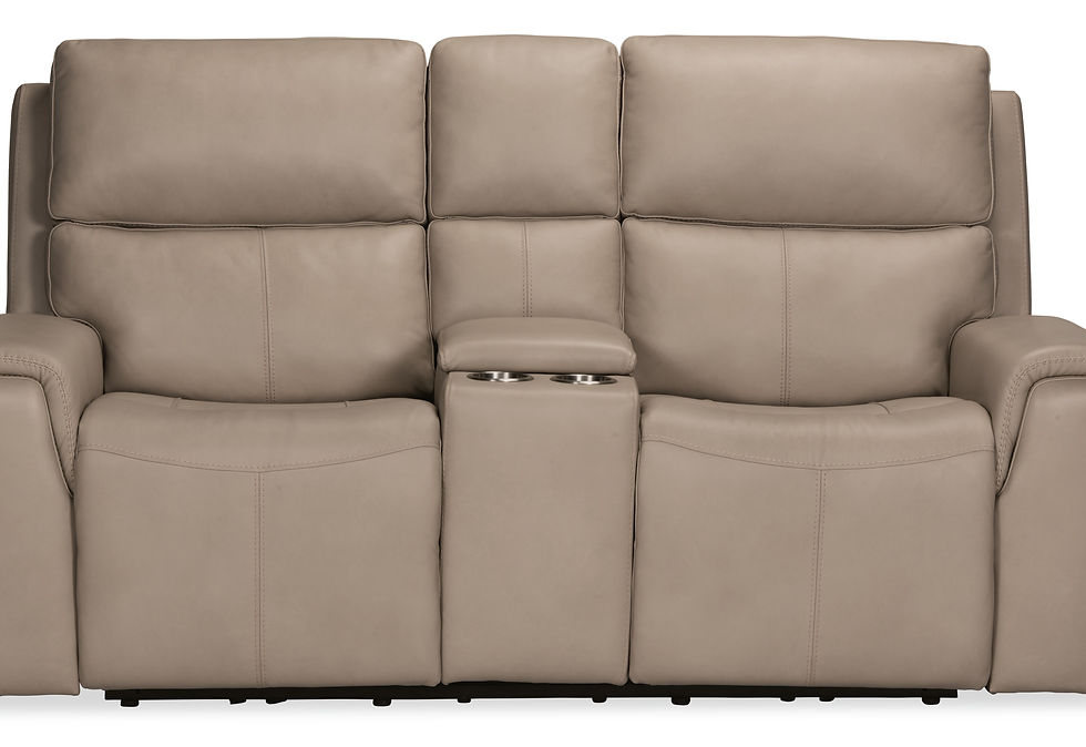Jarvis - Power Reclining Loveseat with Console & Power Headrests