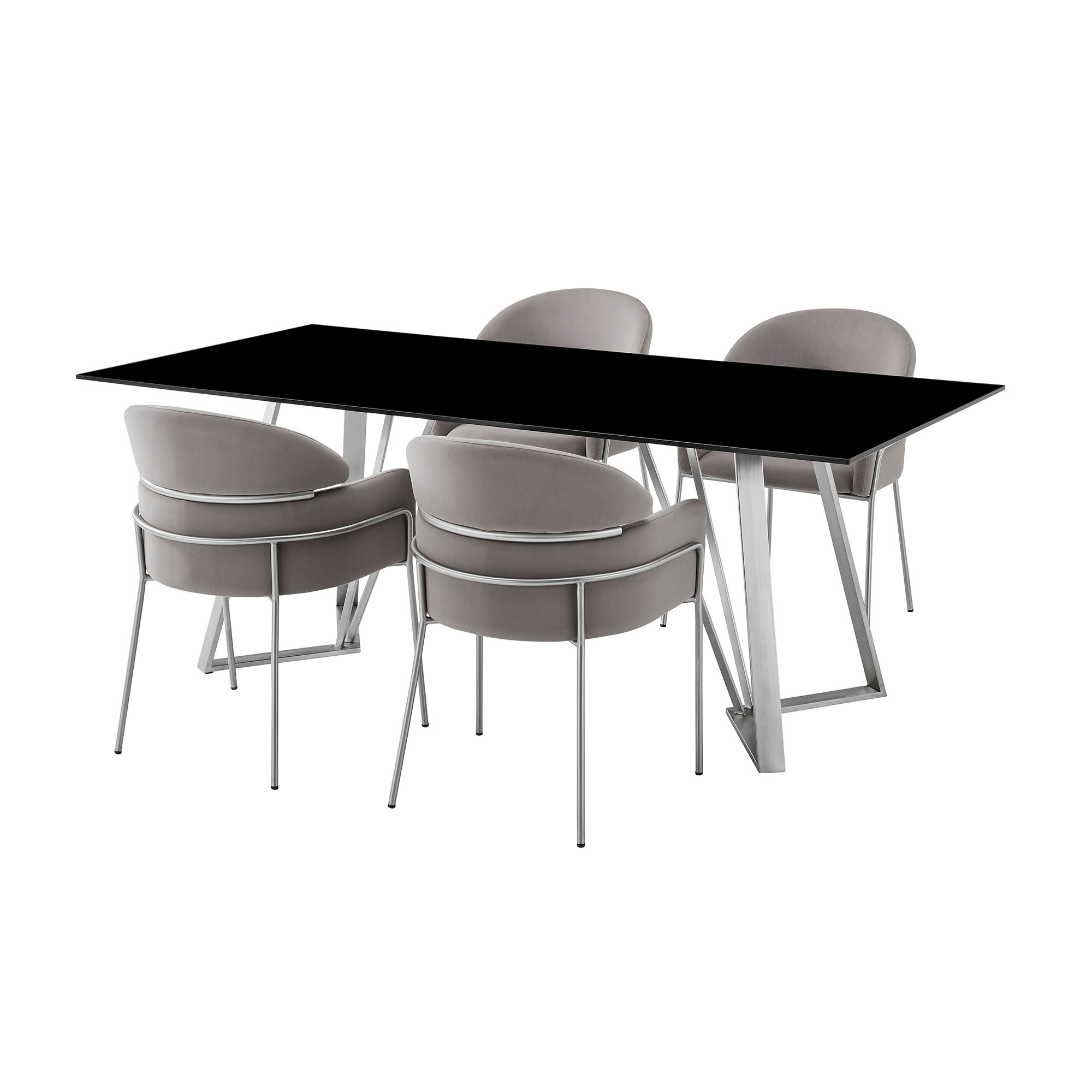 Cressida And Portia - Rectangular Dining Set