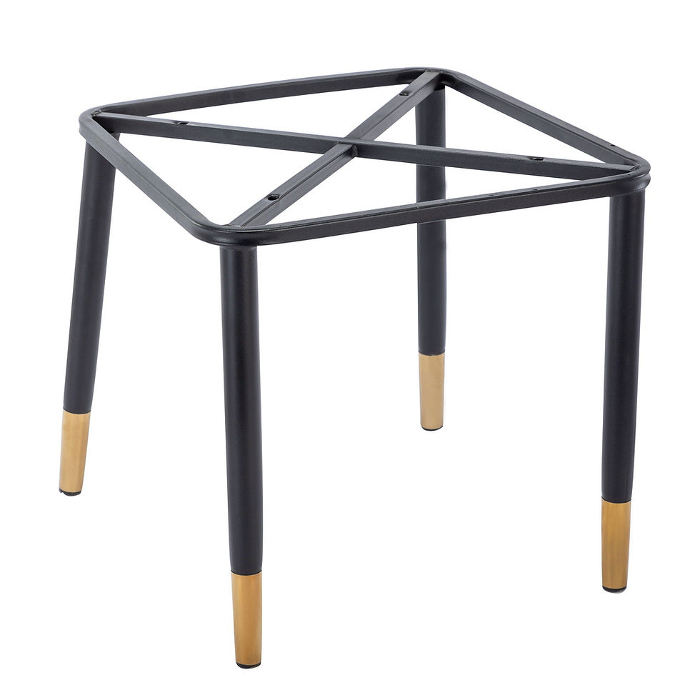 Thumbnail: Zen Zone Dining Chair With Iron Metal Gold Plated Legs, Suitable For Dining Room