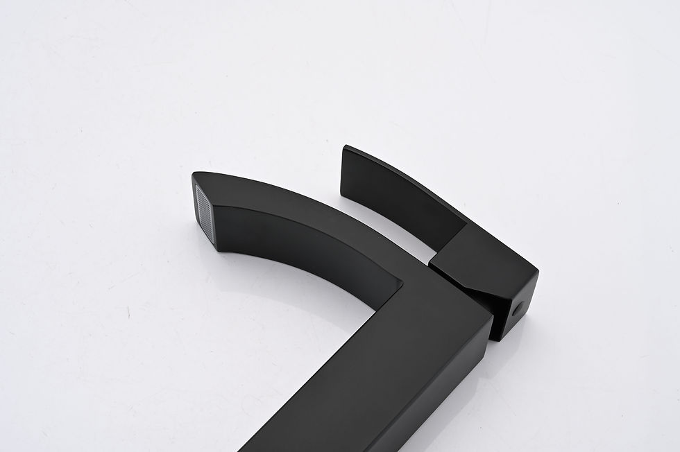 Thumbnail: Single Handle Waterfall Bathroom Vanity Sink Faucet With Extra Large Rectangular