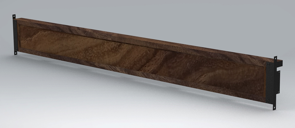 Bedroom - California King Rails (Сollections Antique Gray / Stone Brown)