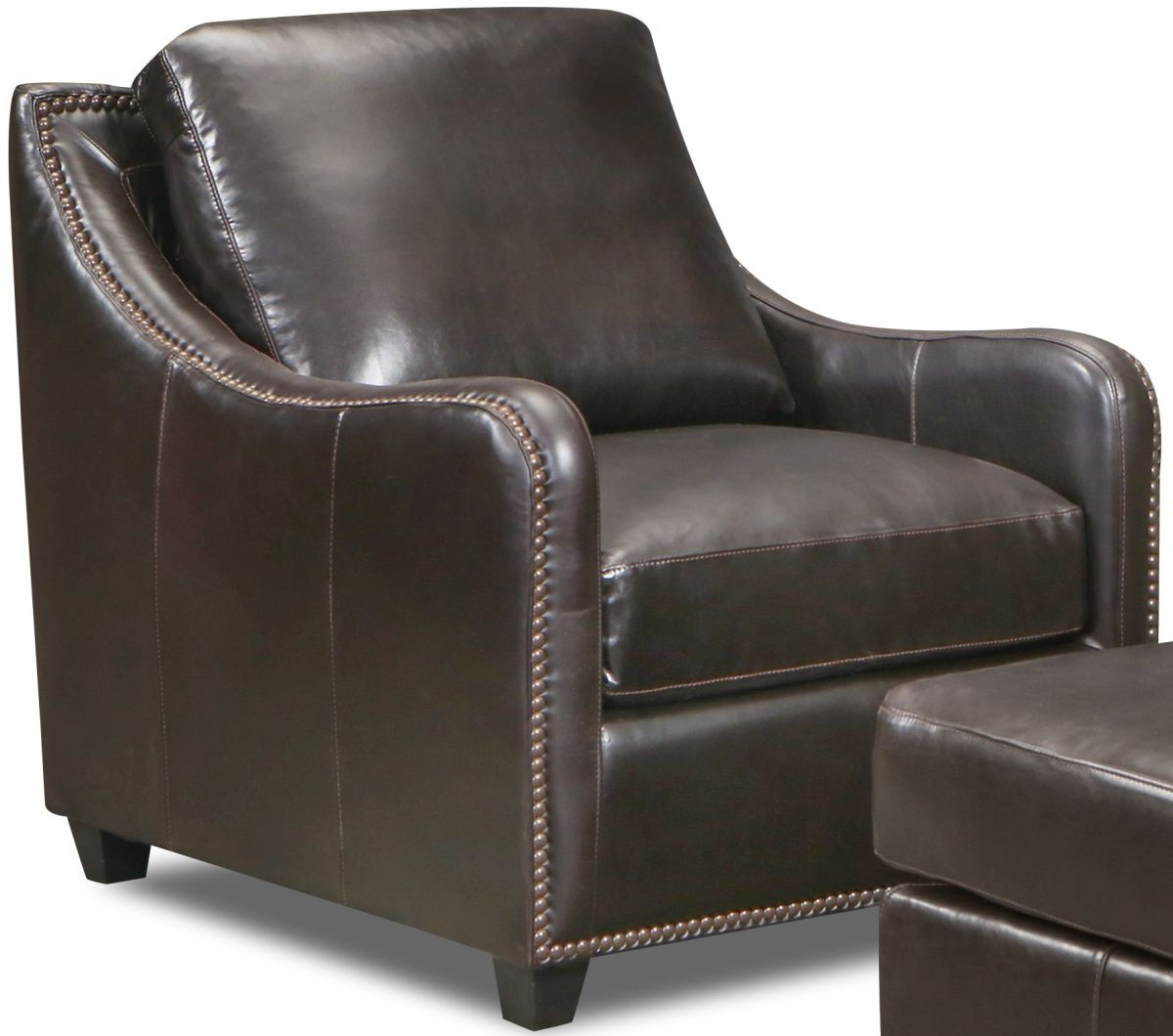 USA Premium Leather Furniture 6150 Tobacco Chair