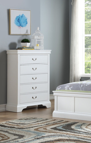 Large White Bedroom Drawers