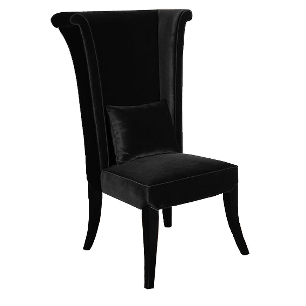 Mad - Hatter Dining Chair - Black Rich Velvet