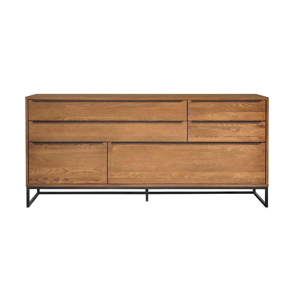 Nevada - Rustic Oak Sideboard - Balsamico