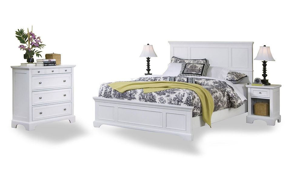Century - Queen Bed, Nightstand And Chest