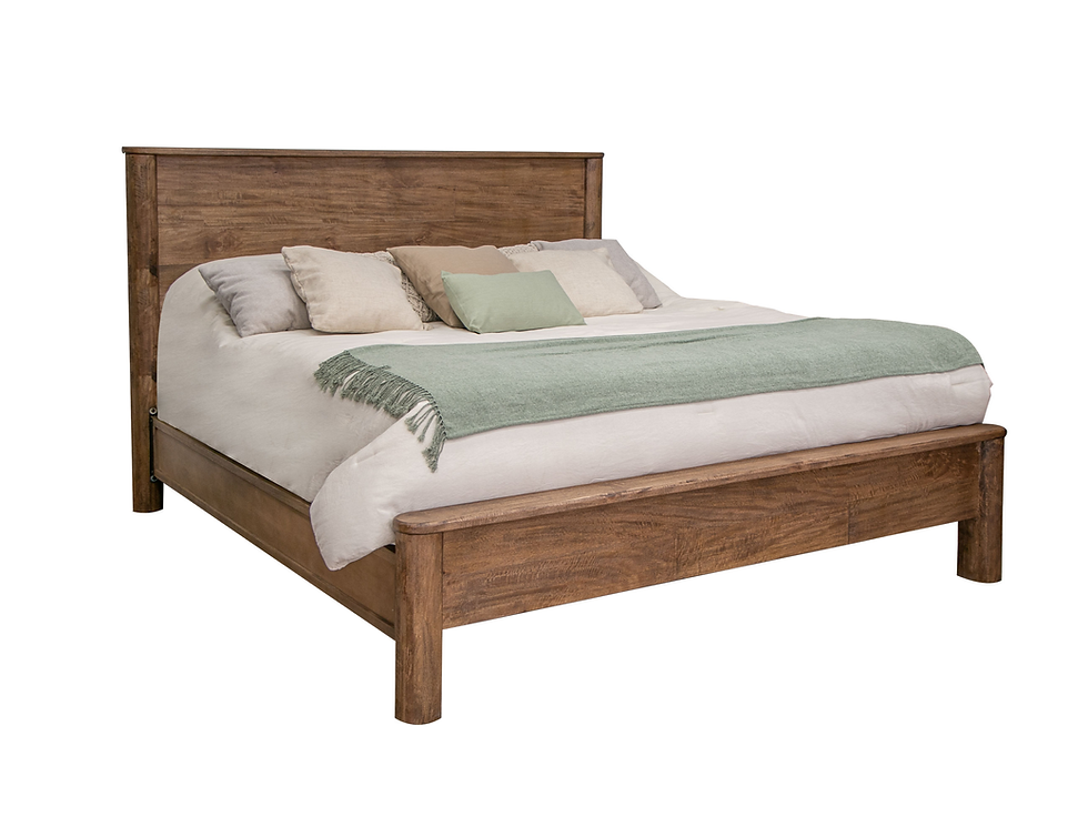 Olimpia - Queen Headboard - Tequila / Towny Brown