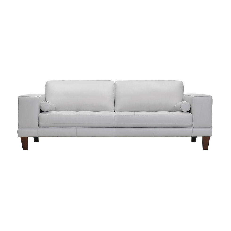 Wynne - Contemporary Sofa - Dove Gray / Brown