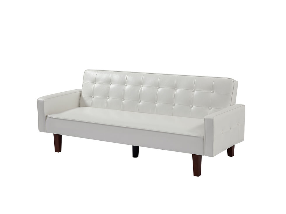 Thumbnail: Jh6003 Sofa & Sofa Bed - White PU