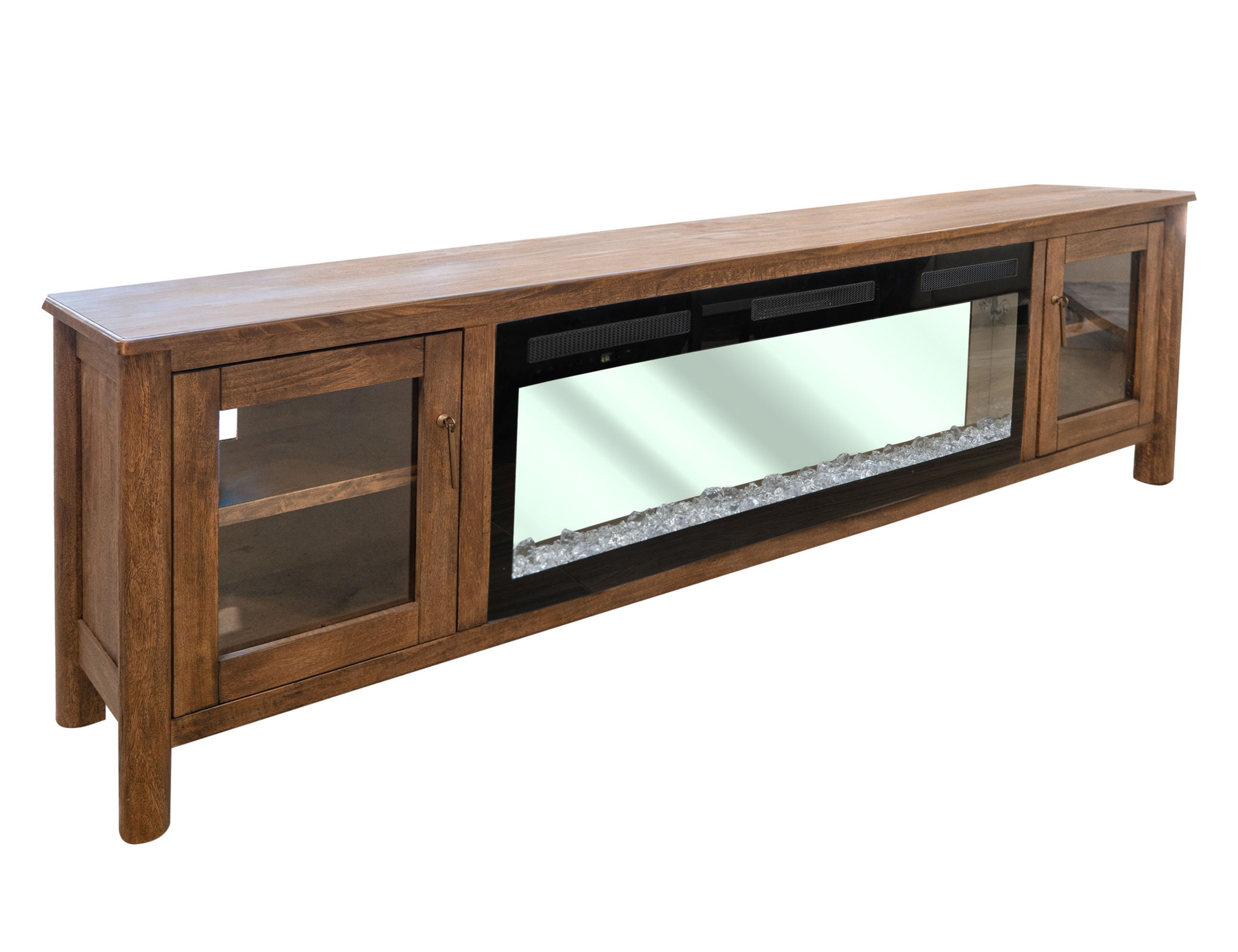 Olimpia - Electric Fireplace - Towny Brown