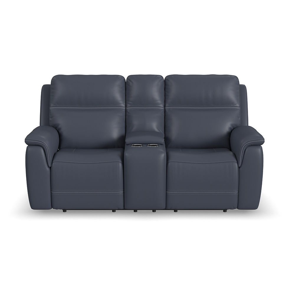Sawyer - Power Reclining Loveseat with Console & Power Headrests & Lumbar