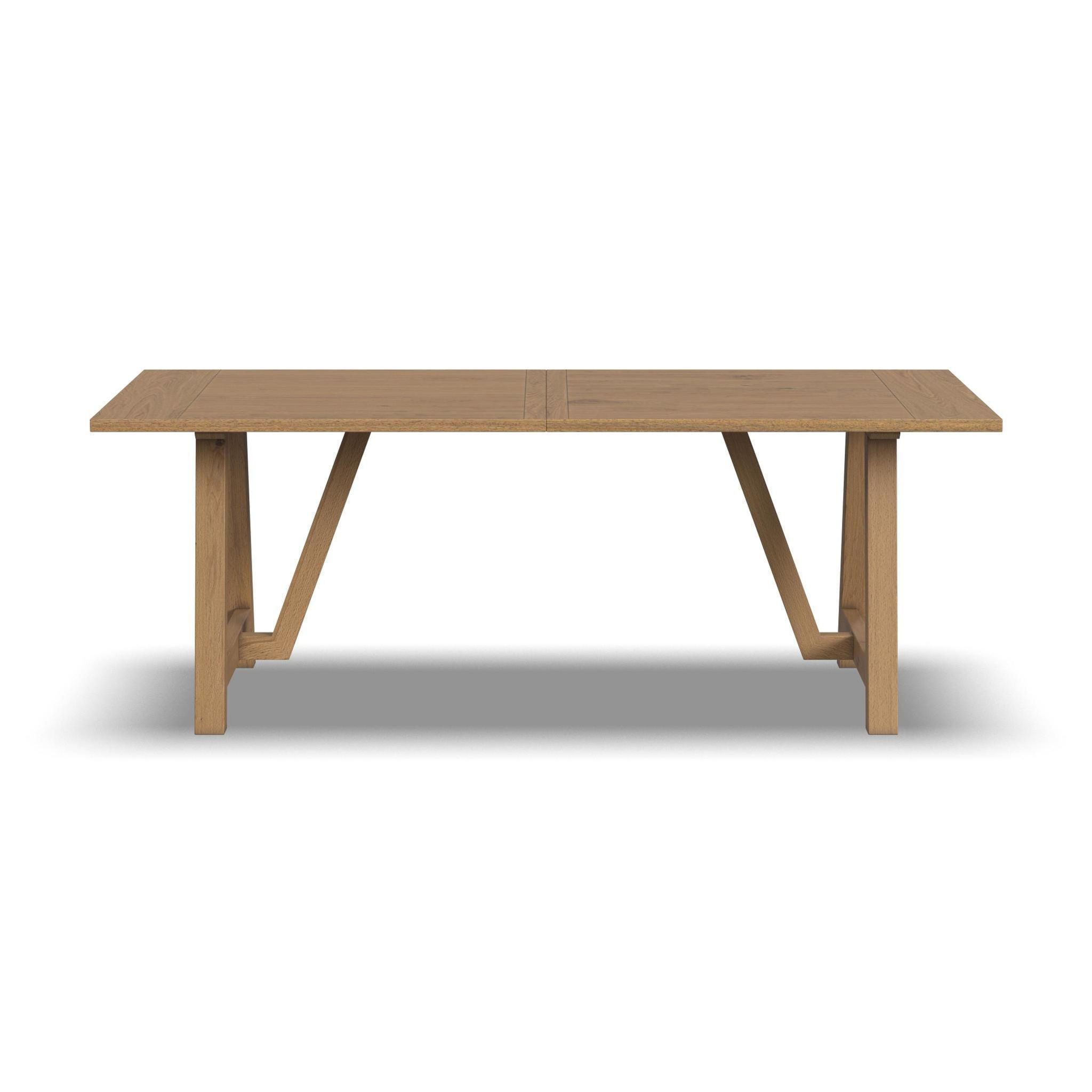 Trestle - Dining Table - Light Brown