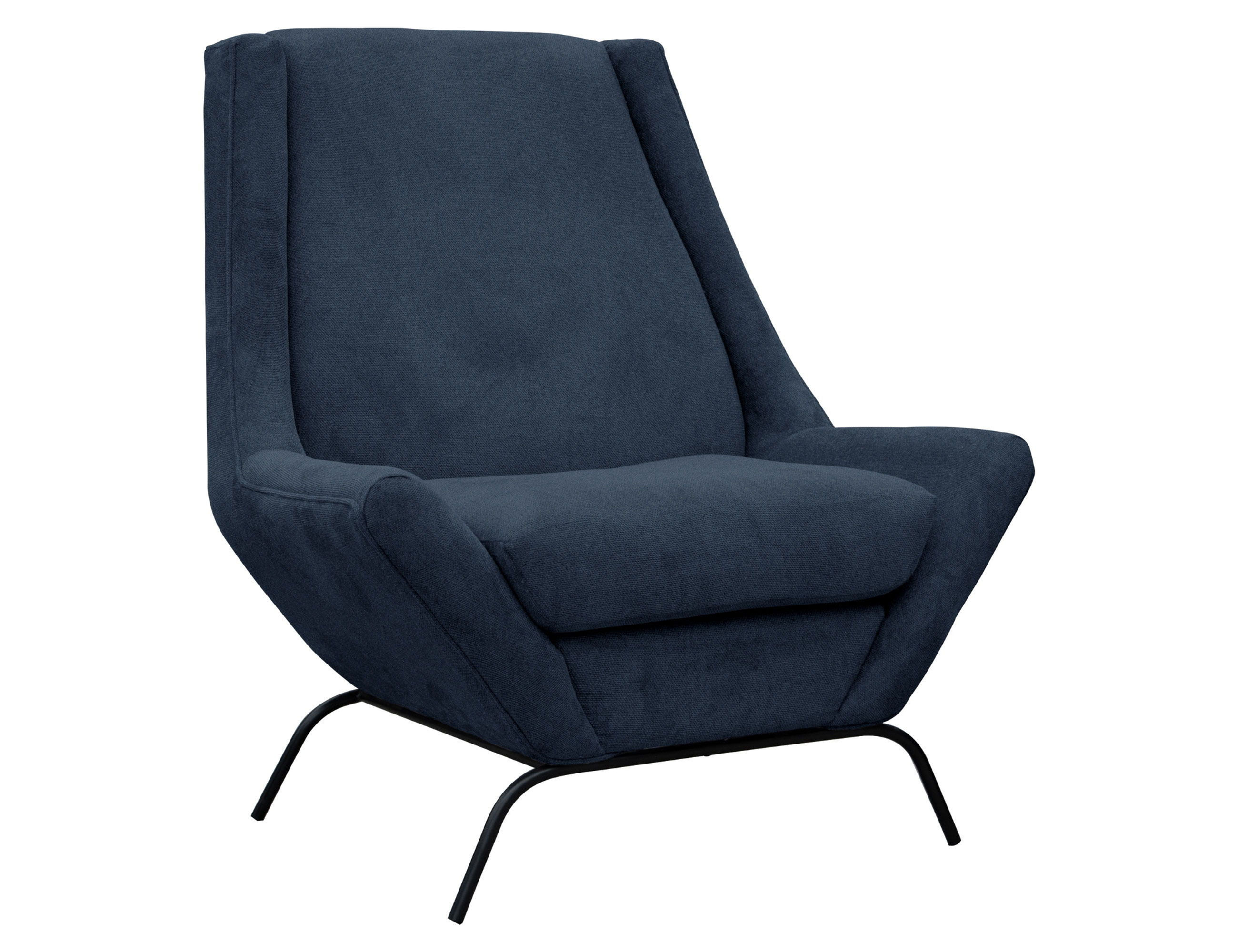 Tyne - Arm Chair - Midnight Blue