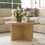 Thumbnail: Waterfall - Round Coffee Table - Light Brown