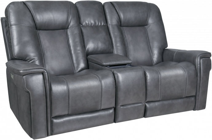 BarcaLounger® Sanibel Rainer Storm Power Reclining Console Loveseat