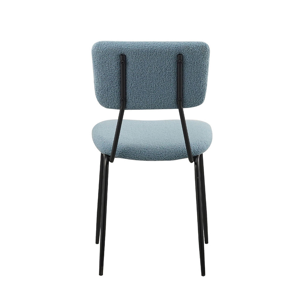 Thumbnail: Dining Room Chairs (Set of 8) Modern Comfortable Feature Chairs With Faux Plush 