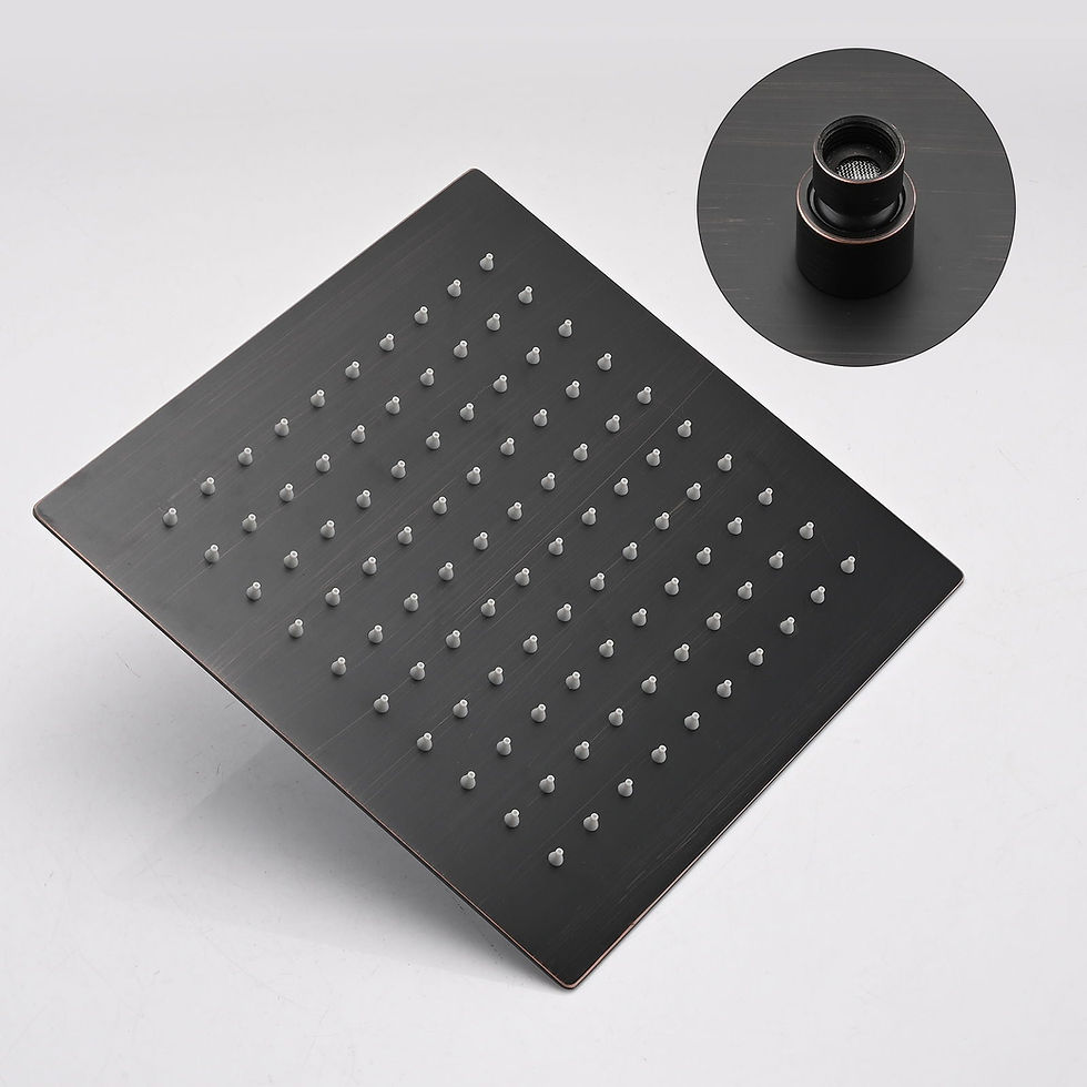 Thumbnail: Shower System Shower Faucet Combo Set Wall Mounted With 10" Rainfall Shower Head