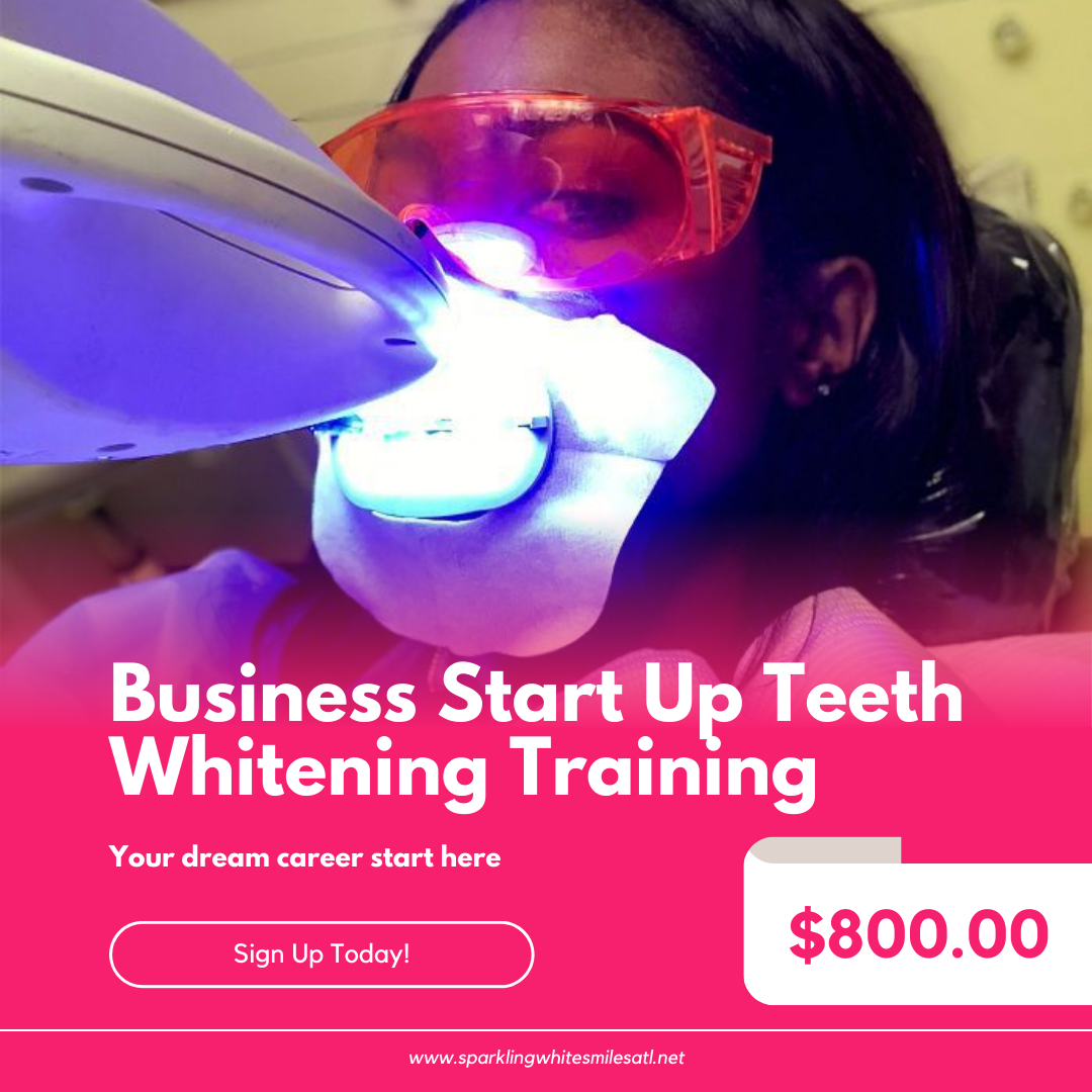 Business Start Up Teeth Whitening Training