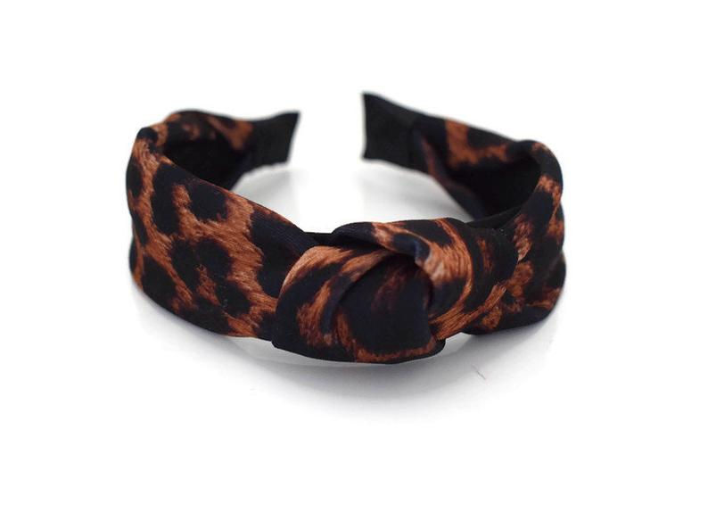 Thumbnail: Tara Leopard Print Headband