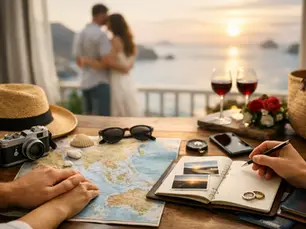 Your Romantic Getaway Travel Planner for Two