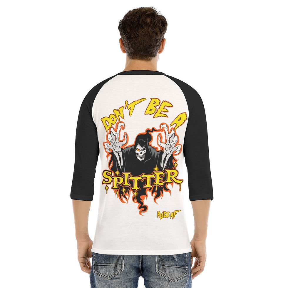 Thumbnail: Dont Be a Spitter BaseBall Tee